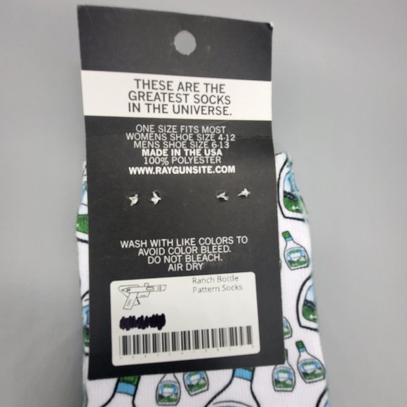 Raygun Ranch Bottle Pattern Socks - Picture 8 of 9